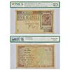 Image 1 : Paper Money: George V, 5 rupees, 1st issue, ND (1925), signed by J.B. Taylor, serial no.: M85 051958