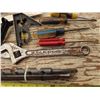 Image 3 : Lot of assorted tools/wrenches, air-gauge, etc.