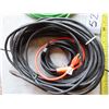 Image 2 : Lot of 27ft & 30ft cable for extension cords, 35ft of air brake line, heat cord for pipe.