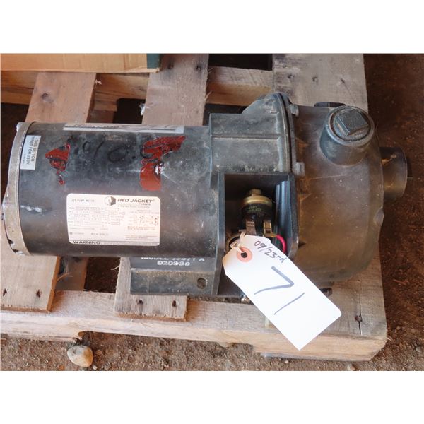 1 hp - Red Jacket Jet Pump - Model: S55CXLYD-6438