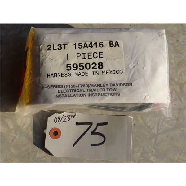 F-series (F150-F250) Harley Davidson Electrical trailer tow - 2L3T 15A416 BA 1 piece 595028