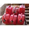 Image 1 : 6 Gas cans - 25 liter