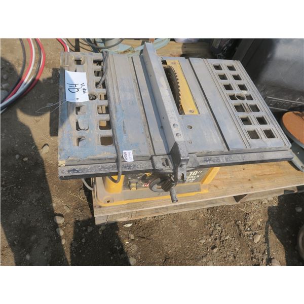 10" Canwood Bench Saw