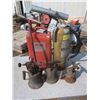 Image 1 : 3 vintage blowtorches and 2 fire extinguishers