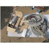 Image 1 : box of electrical cables and plumbing supplies