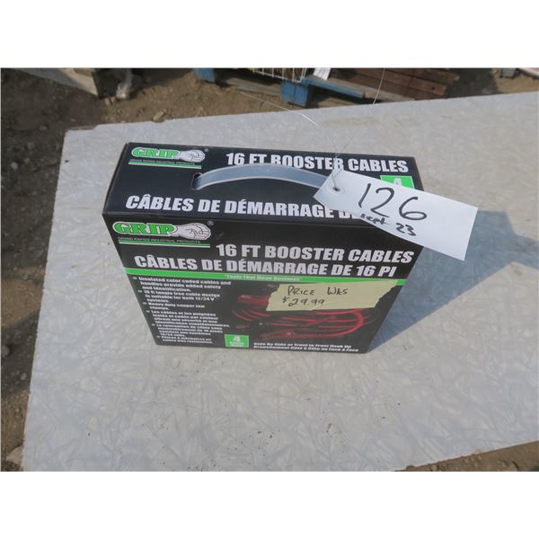 new 16' booster cable