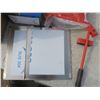 Image 2 : battery tester, vacuum bags, metal folder, metal box, etc.