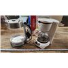 Image 1 : Stainless steel electric kettle & 5 cup coffee pot, comes with filters