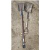Image 3 : Pair of Metal Shovels