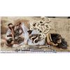 Image 1 : Bundle of Various Chains and Ropes - 1 is a tie down