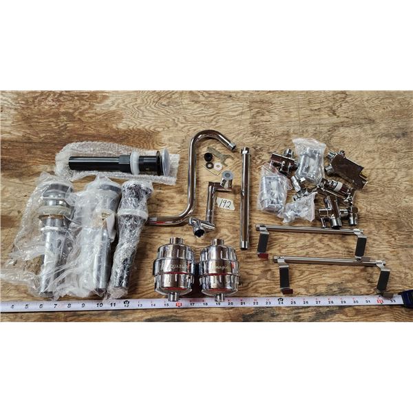 Assorted bathroom parts - new or like new