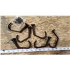 Image 3 : Cast iron coat hooks - looks like a rail spike head
