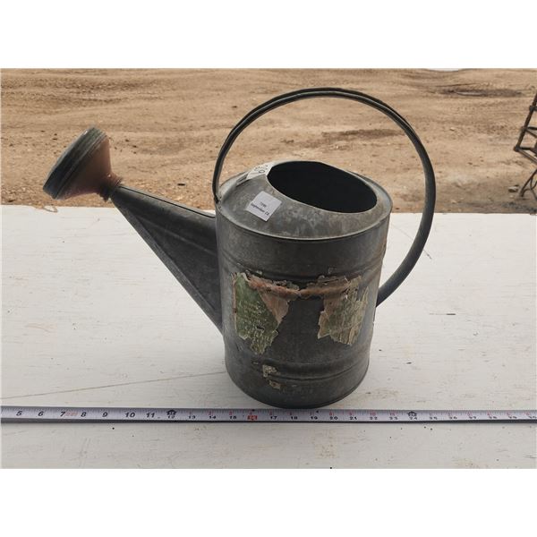 Galvanized large watering can
