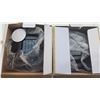 Image 3 : Pair of Solar lamp post lights - 2 ea, new in boxes