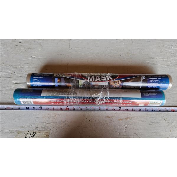 2 new rolls of carpet mask