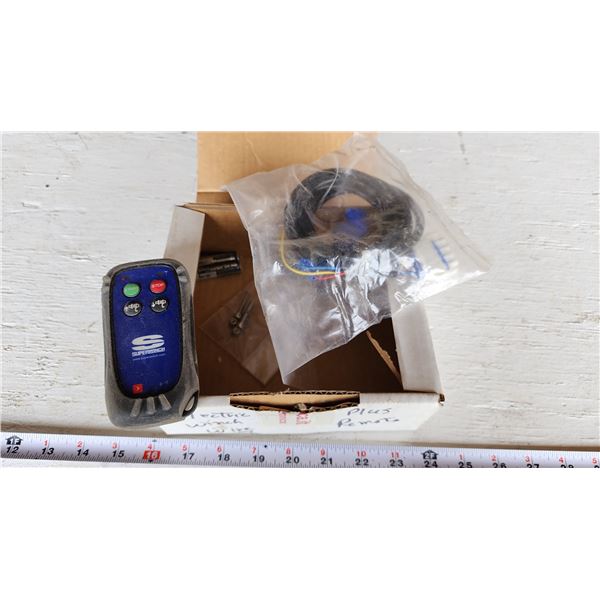 Electric winch wire, comes with remote