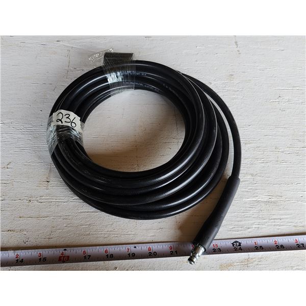 Black pressure hose - like new