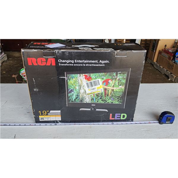 RCA 19" LED TV - new in box