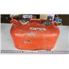 Vintage metal boat gas/fuel tank
