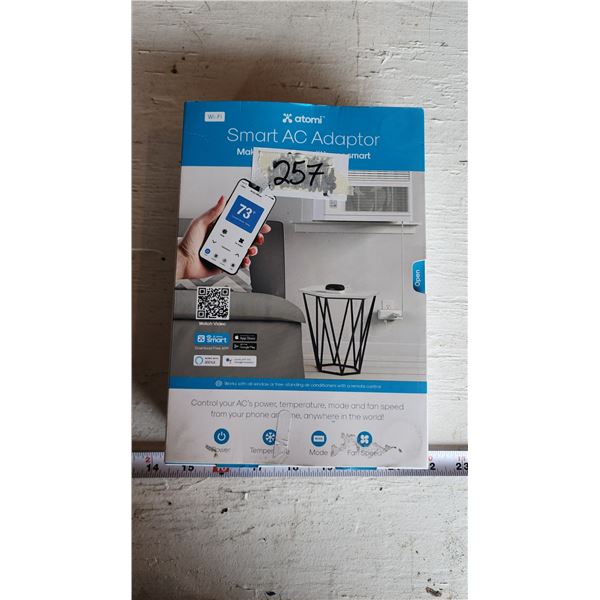 Atomi smart AC adaptor - controls your AC when you're not home! - new in box