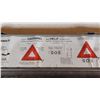 Image 3 : Quick Safety Signals - Emergency/Safety triangle kit, new-sealed