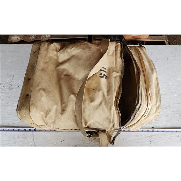 Canvas USA military carry bag, for 5 gal water cans - heavily insulated