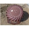 Image 1 : Brown Aluminum Whirly Bird vent 14" diameter