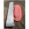 Image 3 : Aluminum Toboggan 6ft long + 4ft plastic sled