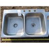 Image 3 : 2 Metal Sinks (1 single, 1 double)