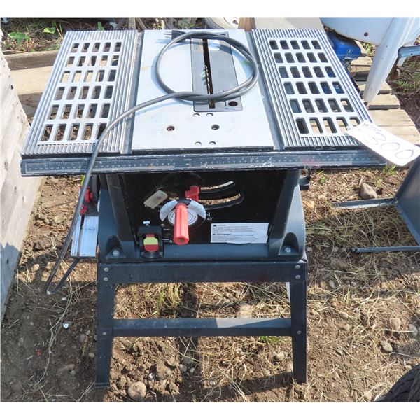 Matrix Table saw - JF72553B - 10" x 5.8" (Has damaged handle)