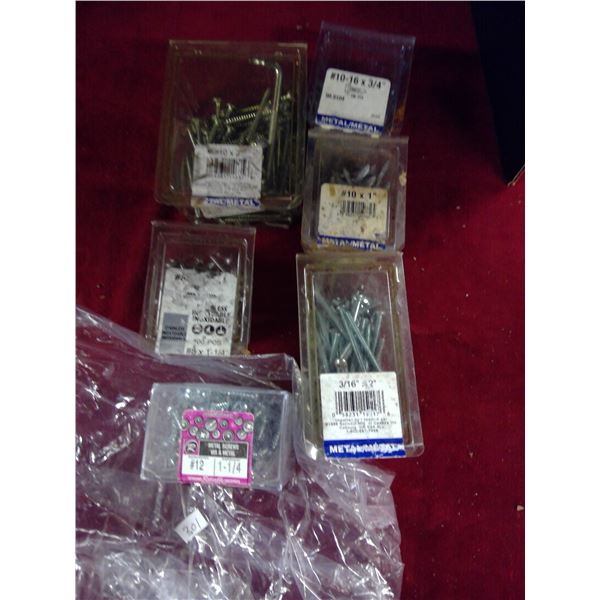 Misc. Boxes Metal Screw Lot