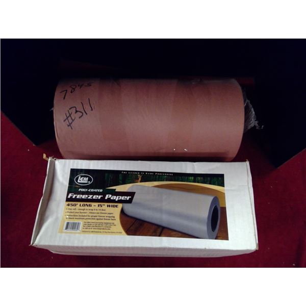 2 New Rolls-15 inch Butcher Wrap