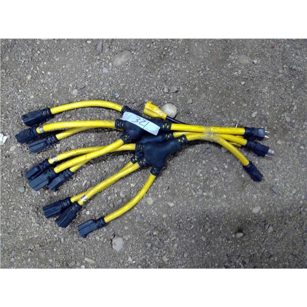 (3) 1 to 3 Way + 1 Small 1 to 1