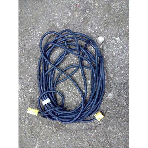 50 Foot Black Heavy Duty Electrical Cord