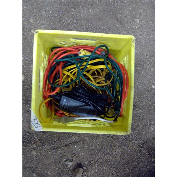 Crate of Extension Cords (8)