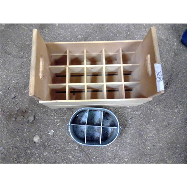 Wine Crate (Garden Tool Holder)