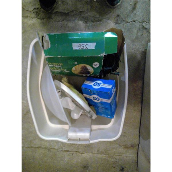 Misc. Light Fixtures & Xmas Bulbs