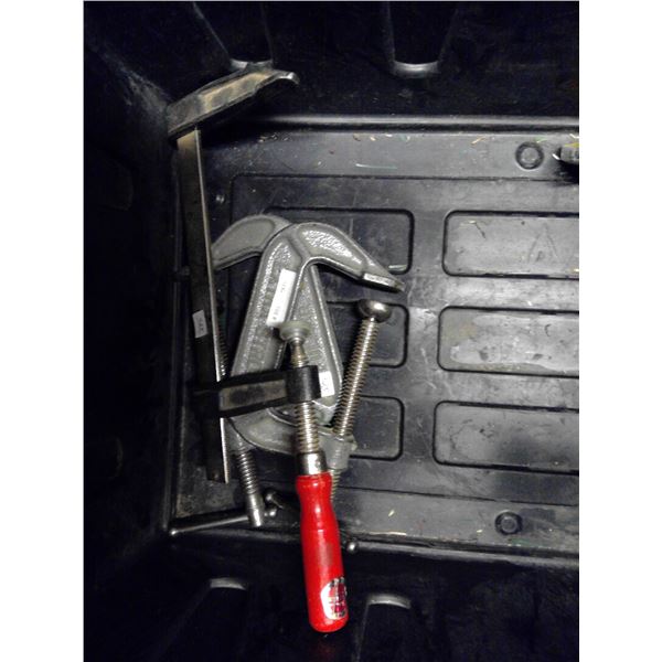 2 Vintage fuller 4" clamps  and smiel clam