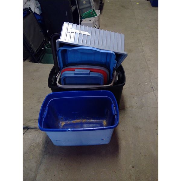 Misc. Lot - , Totes and Lids