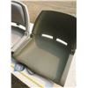 Image 2 : 2 plastic folding boat seats - 1 with minor damage