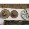 Image 4 : lot of assorted pulleys