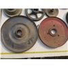 Image 3 : lot of assorted pulleys