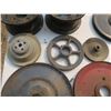 Image 4 : lot of assorted pulleys