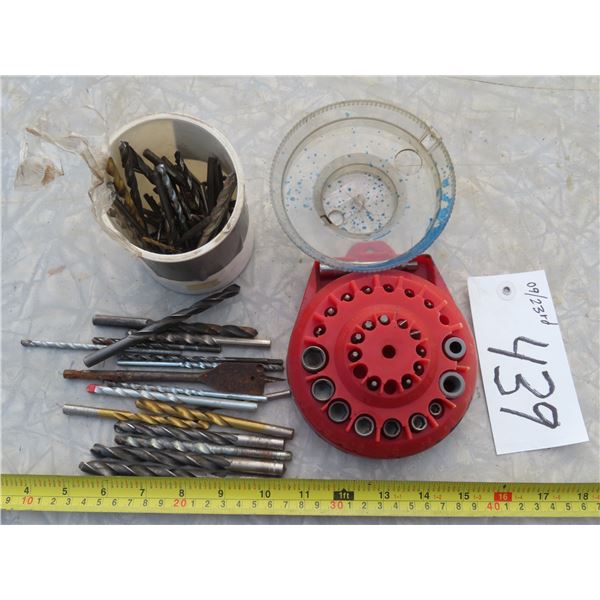 Lot of assorted drill bits