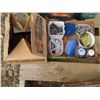 Image 1 : Lot of partial box of nails and box of assorted nails/screw/bolts/etc.