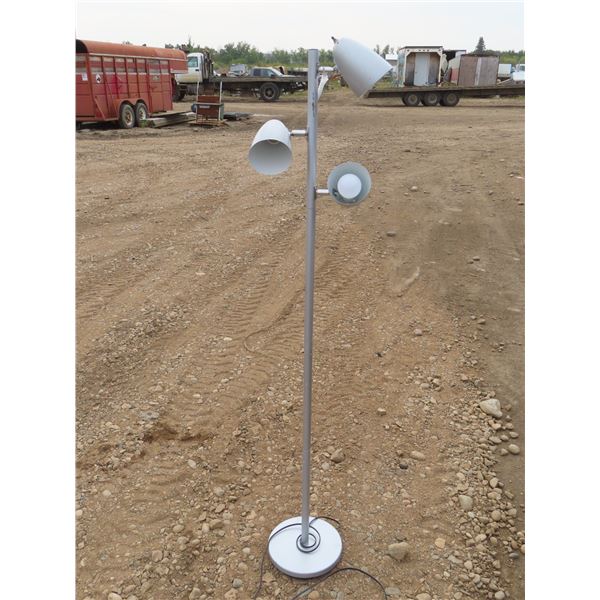 corner light stand 64"H