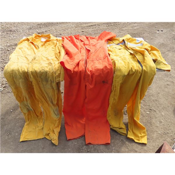 3 Over-alls with safety stripping - sizes 42 & 46