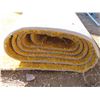 Image 5 : Roll of Yellow carpet - Approximately 11ft long + Edging and trim - approximately 80"long