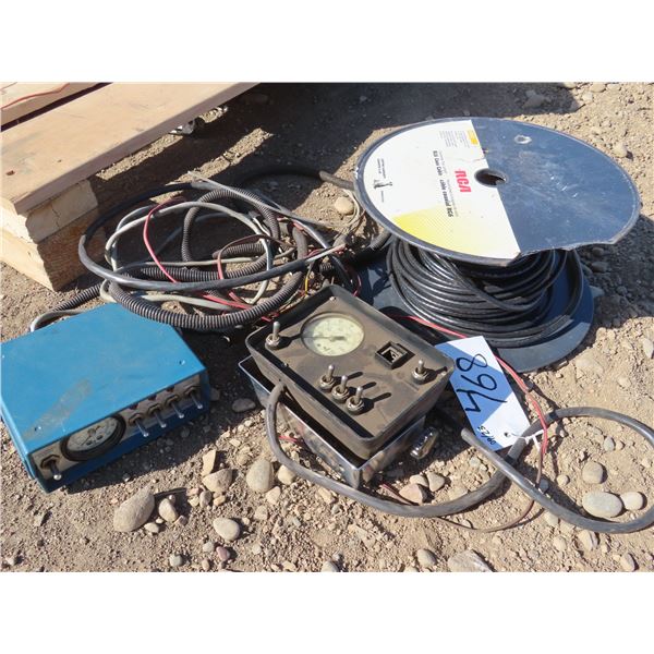 Romote control system + RCA RG6 Coax cable - Partial roll