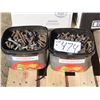 Image 1 : 2 containers of assorted nuts and bolts, etc.